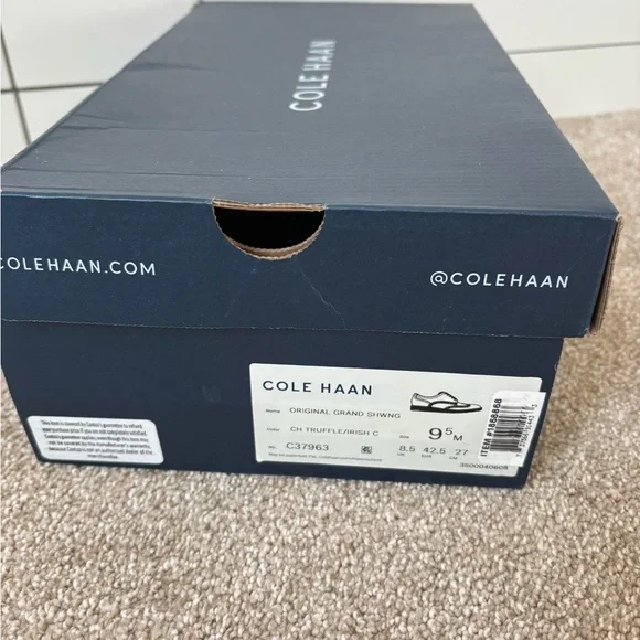 Cole Haan Truffle Wingtip Shoes - Picture 2 of 7